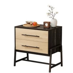 Whizmax Nightstand With Drawer Bedside Table With Metal Frame -Garvee GUEST 8b4841d4 e02d 45e0 ad38 c539b140b06d
