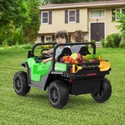 24V Ride-On Dump Truck For Big Kids – 4x4 Electric Car With Remote Control, Interactive Shovel, Bluetooth Speaker & Music -Garvee GUEST 8cd7f3ea f838 49b0 9962 279ab5becde2