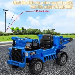 12V Electric Ride-On Construction Truck - 4-Wheeler Toy Car With Remote Control 16 12V Electric Ride-On Construction Truck - 4-Wheeler Toy Car With Remote Control -Garvee GUEST 9033d18f 699f 4f25 9d59 8228f1ee7bbb