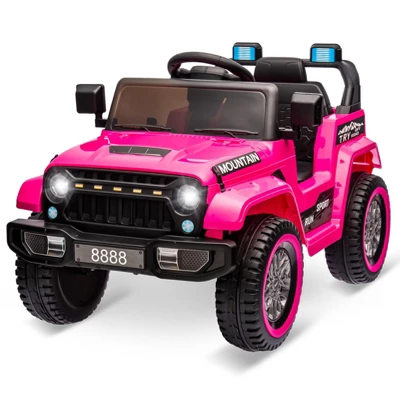 12V Kids Ride-On Truck Car With Remote Control, Spring Suspension, LED Lights, Music & MP3 Player 12 12V Kids Ride-On Truck Car With Remote Control, Spring Suspension, LED Lights, Music & MP3 Player - Image 10