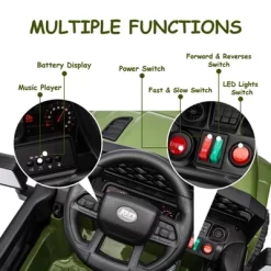 12V Kids Ride On Truck Electric Vehicle For Toddlers With Remote Control, 4-Wheel Suspension 12 12V Kids Ride On Truck Electric Vehicle For Toddlers With Remote Control, 4-Wheel Suspension -Garvee GUEST 90c8538d 622d 4a41 a57b 9266fcf57456