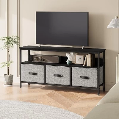 Dresser TV Stand, Entertainment Center With Storage, 55 Inch TV Stand For Bedroom Small TV Stand Dresser With Drawers And Shelves For Living Room 10 Dresser TV Stand, Entertainment Center With Storage, 55 Inch TV Stand For Bedroom Small TV Stand Dresser With Drawers And Shelves For Living Room - Image 8