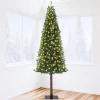 6/7.5FT Pre-Lit Pencil Christmas Tree, Slim Artificial Alpine Tree With LED Lights, Metal Stand, Skinny Holiday Decor For Room, Apartment, Office -Garvee GUEST 923fd447 ed58 4d36 a74a 55ed70825b6e