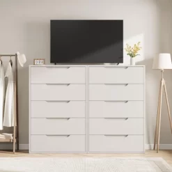 Freestanding Elegant Tall Storage Dressers With 5 Ample Drawer Space 16 Freestanding Elegant Tall Storage Dressers With 5 Ample Drawer Space -Garvee GUEST 925d7d4d f0b8 4f16 b6de dd9254638e4d
