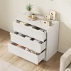 Garvee 3 Drawer Dresser For Bedroom, White Nightstand 3 Chest Of Drawers With Large Storage, Small Bedside Table For Living Room, Nursery, Entryway 2 Garvee 3 Drawer Dresser For Bedroom, White Nightstand 3 Chest Of Drawers With Large Storage, Small Bedside Table For Living Room, Nursery, Entryway -Garvee GUEST 9469e91b bbfe 441c b20d 4c9babae108e