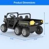 Garvee 24 Volt Ride On Toys, 6 Wheels 2 Seater Electric Ride On UTV Cars For Big Kids, Ride On Dump Truck, 4*4 Motors, USB, Remote Control 1 Garvee 24 Volt Ride On Toys, 6 Wheels 2 Seater Electric Ride On UTV Cars For Big Kids, Ride On Dump Truck, 4*4 Motors, USB, Remote Control -Garvee GUEST 96353d78 678b 48a3 849a b9d752132831