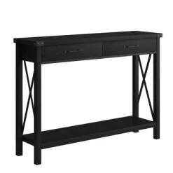 43" Console Table With Drawers, 2-Tier Farmhouse Narrow Entryway Table , Sofa Table, Console Tables For Entryway 18 43" Console Table With Drawers, 2-Tier Farmhouse Narrow Entryway Table , Sofa Table, Console Tables For Entryway -Garvee GUEST 972461f6 4f45 4c06 a40e b4c3aadb5136