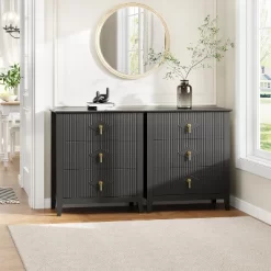 Modern Fluted Dresser, 3/5/6/7 Drawer Wood Dresser For Bedroom, Modern Chest Of Drawers, Storage Organizer Cabinet For Living Room, Entryway 14 Modern Fluted Dresser, 3/5/6/7 Drawer Wood Dresser For Bedroom, Modern Chest Of Drawers, Storage Organizer Cabinet For Living Room, Entryway -Garvee GUEST 984e6682 4a1f 442a 8790 508d9e2c4c55
