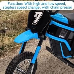 Electric Motorcycle For Kids Electric Dirt Bike Teather Seat, Rear Brake, Electric Motorbike For Kids/Teens -Garvee GUEST 9a85afdc aa2b 4bc8 a6e7 9813945912f5