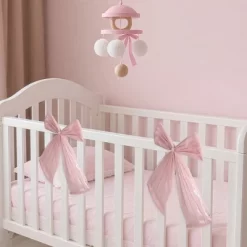 4 Piece Large Pink Bow Birthday Decorations, 12x20 Inch Sparkle Organza Coquette Bows Wall Decor, No Tying Needed, For Parties Weddings Backdrops -Garvee GUEST 9abfe600 4e26 4164 b598 46244bd308fb