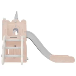 5-in-1 Kids Slide Swing Set Climber Slide Playset With Basketball Hoop Indoor Outdoor Playground For Boys Girls Birthday Xmas Gifts -Garvee GUEST 9b5c95a2 3262 4aa0 a8b9 43f582fb1105