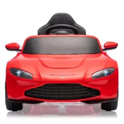 12V Ride On Sports Car For Kids, Licensed Aston Martin Battery Powered Car Toddles, Ride On Toy With RC, Horn, Soft Start -Garvee GUEST 9c3292a4 0592 4348 ab98 ffc3f91e6abf