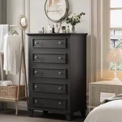 Garvee 5 Drawer Dresser For Bedroom, 48" Tall Wood Dresser & Chests Of Drawers, Modern TV Stand Chest Organizer For Living Room 16 Garvee 5 Drawer Dresser For Bedroom, 48" Tall Wood Dresser & Chests Of Drawers, Modern TV Stand Chest Organizer For Living Room -Garvee GUEST 9d92d2c4 eebf 4f43 ae4d dcf952f8e05d