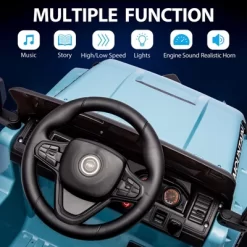 12V Kids Ride On Truck Car, Battery Powered Electric Vehicles With Remote Control -Garvee GUEST 9e141a6c 611a 4927 923c 841ac05959df