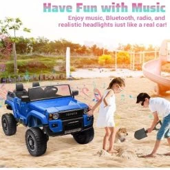 24V Ride On Toy For Big Kids, Licensed Toyota LC250 2 Seater Ride On Car With Remote Control