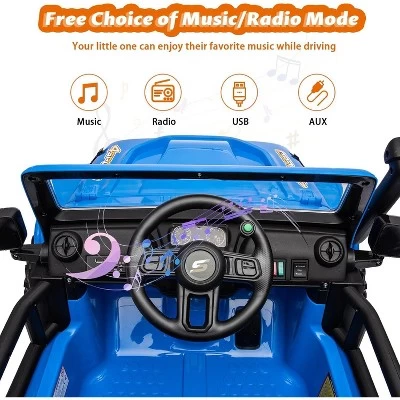 24V 2 Seater Kids Ride On Toys, Battery Powered Electric Ride On Car 7 24V 2 Seater Kids Ride On Toys, Battery Powered Electric Ride On Car - Image 5