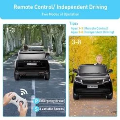 24V Licensed Land Rover Ride On Car, 2-Seater Electric Car W/Parent Remote Control 13 24V Licensed Land Rover Ride On Car, 2-Seater Electric Car W/Parent Remote Control -Garvee GUEST a000929f f521 4ce1 a3b8 5f42b762e5a0
