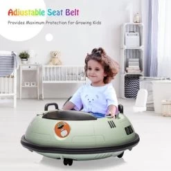 Ride On Bumper Car, 12V Electric Kids Car With Remote Control, Safety Belt, Music, Flashing Lights, 360 Degree Spin 14 Ride On Bumper Car, 12V Electric Kids Car With Remote Control, Safety Belt, Music, Flashing Lights, 360 Degree Spin -Garvee GUEST a03c9860 79ef 42e6 9061 093611fd07b8