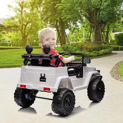 Electric Car, Licensed Toyota 12V Ride-On Car, For Kids With RC, Music, LED Lights, Double Doors, Safety Belt 13 Electric Car, Licensed Toyota 12V Ride-On Car, For Kids With RC, Music, LED Lights, Double Doors, Safety Belt - Image 11