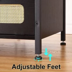 Nightstand With Charging Station, Modern End Table With USB Ports And Outlets -Garvee GUEST a150519b 8f73 469e be0a 464c66e64150