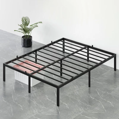 Garvee 14 Inch Twin/Full/Queen Bed Frame With Storage,Metal Platform Twin Bed Frame No Box Spring Needed Steel Slat Support Easy Assembly 10 Garvee 14 Inch Twin/Full/Queen Bed Frame With Storage,Metal Platform Twin Bed Frame No Box Spring Needed Steel Slat Support Easy Assembly - Image 8