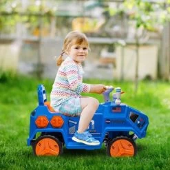 Kids Ride On Car, Powerful Ride-On Toy,Toddlers Electric Ride On Car With Radar Rocket Sound, Flash Lights, Ride On Toy For Kids -Garvee GUEST a222ea05 b9f3 486c 80a4 859fd0397bb0