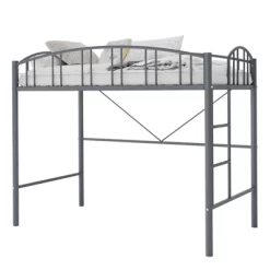Garvee Loft Bed Twin Size, Heavy Duty Metal Loft Bed Frame With Arched Guardrail And Safety Ladder, Space-Saving, No Box Spring Needed, Black 20 Garvee Loft Bed Twin Size, Heavy Duty Metal Loft Bed Frame With Arched Guardrail And Safety Ladder, Space-Saving, No Box Spring Needed, Black -Garvee GUEST a2abe25a b35b 499e bff4 a09eb34542cd
