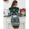 Women's Cute Ugly Christmas Sweater Dress Long Sleeve Crew Neck Pullover Reindeer Snowflakes Printed Holiday Mini Sweater Dress 1 Women's Cute Ugly Christmas Sweater Dress Long Sleeve Crew Neck Pullover Reindeer Snowflakes Printed Holiday Mini Sweater Dress -Garvee GUEST a2ed3bf9 cbd8 4606 9242 b0f30446d67e