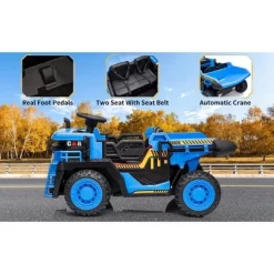 Ride On Dump Truck, 2 Seater Ride On Construction Vehicle With Remote Control, Electric Dump Bed, Ride On Car Toy For Kids 25 Ride On Dump Truck, 2 Seater Ride On Construction Vehicle With Remote Control, Electric Dump Bed, Ride On Car Toy For Kids -Garvee GUEST a5589374 e5d5 436b b50a e35705590622
