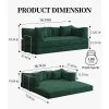 79 Inches Futon Sofa Bed, 4-in-1 Convertible Foldable Sleeper Sofa Bed Queen With Armrests, Lounge Couch 1 79 Inches Futon Sofa Bed, 4-in-1 Convertible Foldable Sleeper Sofa Bed Queen With Armrests, Lounge Couch -Garvee GUEST ab2c43b0 0733 463c b019 3761a6c7d9cd