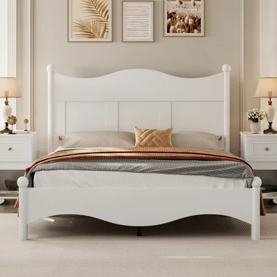 3-Pieces Bedroom Dresser Night Stand Set, 6-Drawer Dresser And 2 Nightstands With Metal Handles, Elegant Design And Retro Style,White 12 3-Pieces Bedroom Dresser Night Stand Set, 6-Drawer Dresser And 2 Nightstands With Metal Handles, Elegant Design And Retro Style,White - Image 10