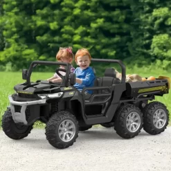 Garvee 24 Volt Ride On Toys, 6 Wheels 2 Seater Electric Ride On UTV Cars For Big Kids, Ride On Dump Truck, 4*4 Motors, USB, Remote Control -Garvee GUEST abd9667b 5c9e 4cb6 b19d 5bab3346487d
