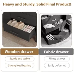 Garvee 6 Dresser For Bedroom, 52" Wide Drawer With Large Storage Space, Freestanding Wooden Closet Storage Dresser Chest For Bedroom 16 Garvee 6 Dresser For Bedroom, 52" Wide Drawer With Large Storage Space, Freestanding Wooden Closet Storage Dresser Chest For Bedroom -Garvee GUEST abfada1f 836c 4787 894a 28ee442a8be4