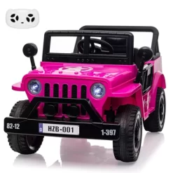 Electric Ride On Car With RC, 12V Kids Ride On Car With Led Lights, Music, Safety Belt, Double Doors, For Kids 15 Electric Ride On Car With RC, 12V Kids Ride On Car With Led Lights, Music, Safety Belt, Double Doors, For Kids -Garvee GUEST ac709878 0fe0 4000 9d32 442c98d08355