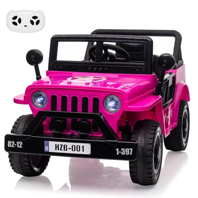 Electric Ride On Car With RC, 12V Kids Ride On Car With Led Lights, Music, Safety Belt, Double Doors, For Kids 9 Electric Ride On Car With RC, 12V Kids Ride On Car With Led Lights, Music, Safety Belt, Double Doors, For Kids - Image 7