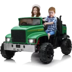 Garvee Kids Ride On Truck Car, 24V Powered Electric Vehicle Truck For Kids With Remote Control, Led Light, Music, Horn, High Low Speed -Garvee GUEST adb46c84 beda 4254 844b c676ec7995c7
