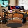 61 Inch L Shaped Home Office Gaming Desk With Outlets - Built-in LED Lights & 5-Shelf System 1 61 Inch L Shaped Home Office Gaming Desk With Outlets - Built-in LED Lights & 5-Shelf System -Garvee GUEST b125f974 f209 436a 8579 d1dc8d7cad40