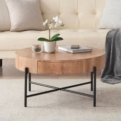 Round Coffee Table With Storage Living Room Center Table 16 Round Coffee Table With Storage Living Room Center Table -Garvee GUEST b12ca714 1b5b 437b 95f7 21800057e86d