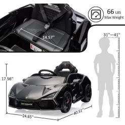 12V Ride On Car For Kids, Licensed Lamborghini Revuelto Electric Vehicle, Battery Powered Sports Car Toy For Boys & Girls -Garvee GUEST b2b220c3 f74d 4df0 a70f 014aec2d387b