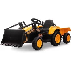 3 In 1 Kids Ride On Tractor With Detachable Trailer, 12V Electric Bulldozer With Shovel Bucket 19 3 In 1 Kids Ride On Tractor With Detachable Trailer, 12V Electric Bulldozer With Shovel Bucket -Garvee GUEST b46d6066 2272 4522 b28a 13d60a4756ed