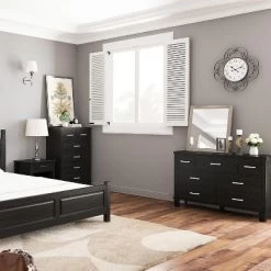 7-Drawer Modern Dresser With Metal Handles, Wooden Chest Of Drawers Organizer For Bedroom And Living Room Storage 13 7-Drawer Modern Dresser With Metal Handles, Wooden Chest Of Drawers Organizer For Bedroom And Living Room Storage -Garvee GUEST b60667ad afb5 4341 9510 4e946748441c