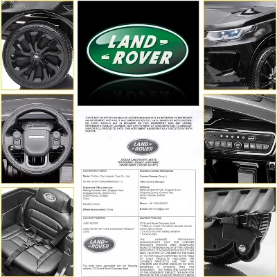 Garvee Licensed Land Rover Kids Electric Car 12V Ride-On Toy With Remote Control MP3 Player And Safety Features 7 Garvee Licensed Land Rover Kids Electric Car 12V Ride-On Toy With Remote Control MP3 Player And Safety Features - Image 5
