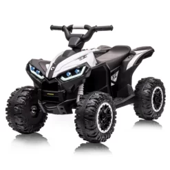 12V Ride On ATV For Kids, Electric Four Wheeler For Toddlers Ages 3-8, With Remote Control, LED Lights, Music, High/Low Speed, USB 24 12V Ride On ATV For Kids, Electric Four Wheeler For Toddlers Ages 3-8, With Remote Control, LED Lights, Music, High/Low Speed, USB -Garvee GUEST b709f449 d080 4711 8a6e 910b11eccfc2