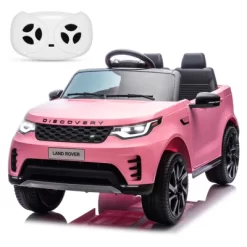 Official Land Rover Velar 12V Kids Ride-On Car W/ Parent Remote, LED Lights & Music - 3 Speed, 66 Lbs (Ages 3+)
