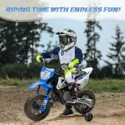 Electric Motorcycle For Kids, 12V Electric Dirt Bike Ride On Toy With 2 * 25W Motor -Garvee GUEST b89688de f363 4752 8a50 5baee76b3abb