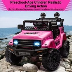 12V Kids Ride On Truck Car With Remote Control - Electric Ride On Toys For Toddlers