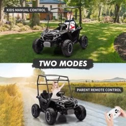 Garvee 24V Kids Ride On Utv, 2 Seater Kids Ride On Toys, Electric Car With Remote Control, Music, LED, Electric Ride On Car For Kids, 3-8 -Garvee GUEST ba5fa9ea e872 4950 b671 3d9da5764a6e