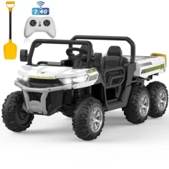 Garvee 24 Volt Ride On Toys, 6 Wheels 2 Seater Electric Ride On UTV Cars For Big Kids, Ride On Dump Truck, 4*4 Motors, USB, Remote Control -Garvee GUEST bbc247f9 c6c6 4e3d 94bc 80dea0e75f6c
