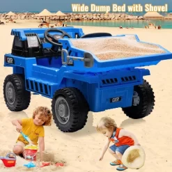 12V Ride On Dump Truck For Kids With Parental Remote Control 4-Wheeler Toy Electric Car 20 12V Ride On Dump Truck For Kids With Parental Remote Control 4-Wheeler Toy Electric Car -Garvee GUEST bc5ddd82 23e9 4222 9669 d8f4e0cee5b0