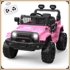 Garvee 12V Ride On Truck For Kids, Battery-Powered Car With Remote Control, Music, LED Lights & Suspension, For Ages 2-5 -Garvee GUEST bd9207f1 dca2 4859 bbd5 ab2285293c2d
